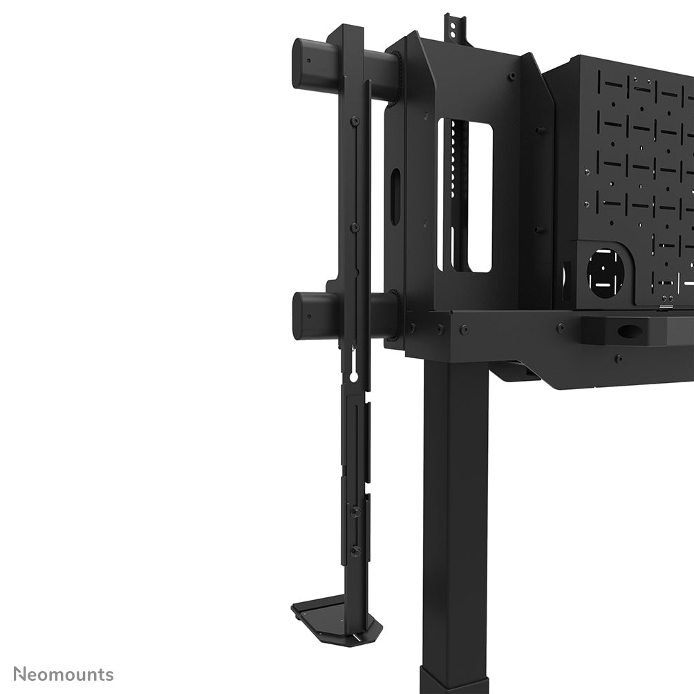 Neomounts FL55-975BL1 – Motorisierter Trolley für 75–115″, VESA 200×200–1200×600, bis 160 kg, schwarz