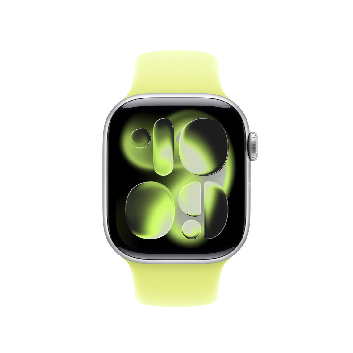 Apple Sport Band – Armband – für Apple Watch 42 mm, Neon Gelb, M/L, Polymer