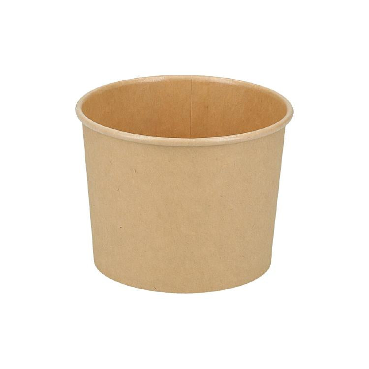 Weita Becher Verive, Papier/Karton – 3,5 dl, braun – 50 Stk.