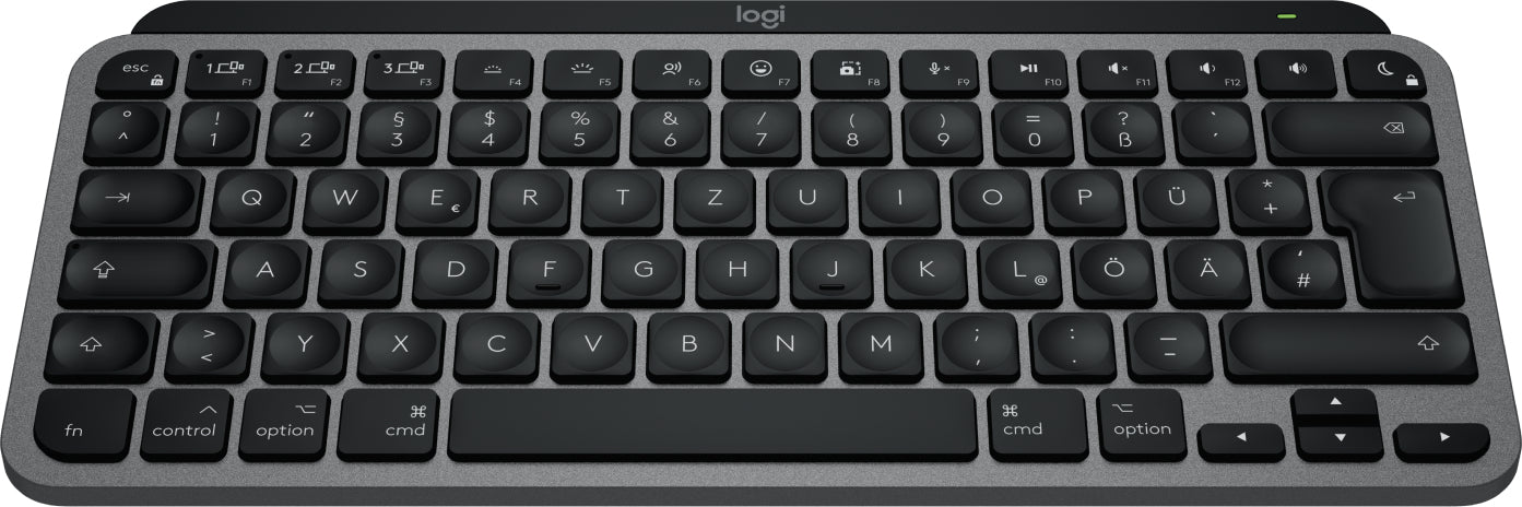 Logitech MX Keys Mini – Tastatur, kabellos (Bluetooth), DE-Layout (DE) – für macOS