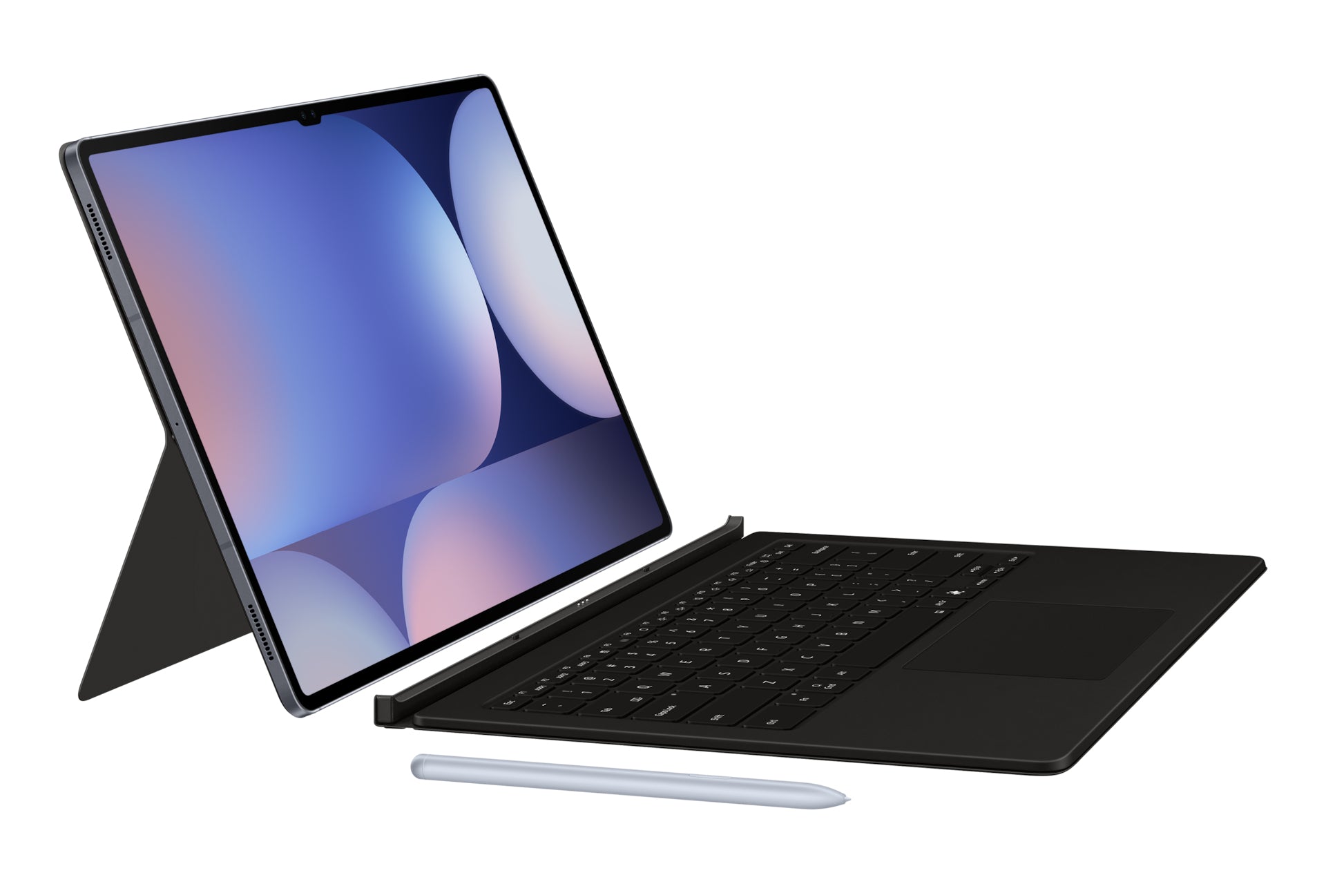 Samsung Book Cover Keyboard EF-DX925 – Galaxy Tab S10/S9 Ultra, QWERTZ, Schwarz
