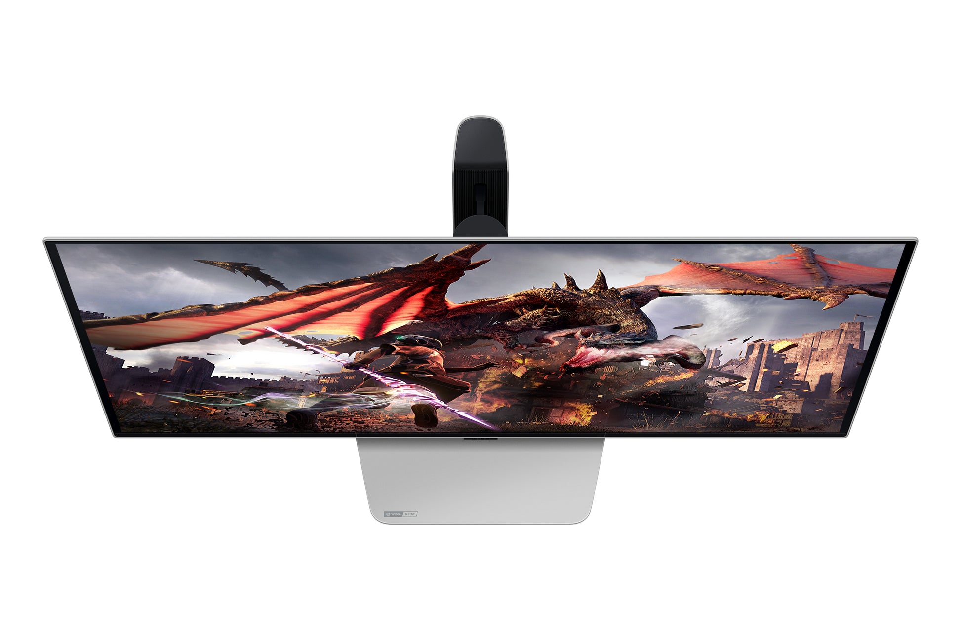 Samsung LS32DG800SUXEN – Monitor, 32", OLED, 240 Hz, 250 cd/m², FreeSync Premium Pro, VESA 100 × 100, Schwarz