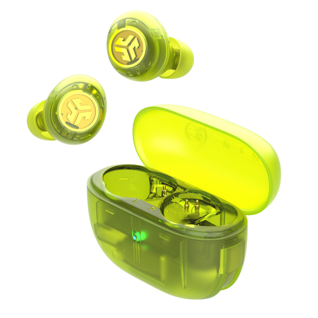 JLab Go Pop ANC TWS In-Ear – Stereo, ANC, mit Ladecase, Türkis, BT 5.3