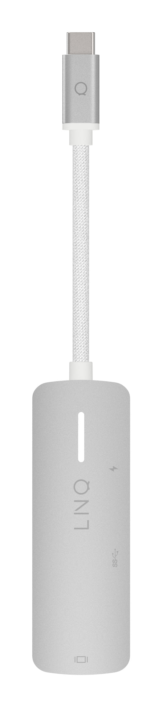 LINQ ProConnect 3in1 Dockingstation – USB-C, 1× HDMI, 1× USB-A, 140 W PD, für Windows/Mac