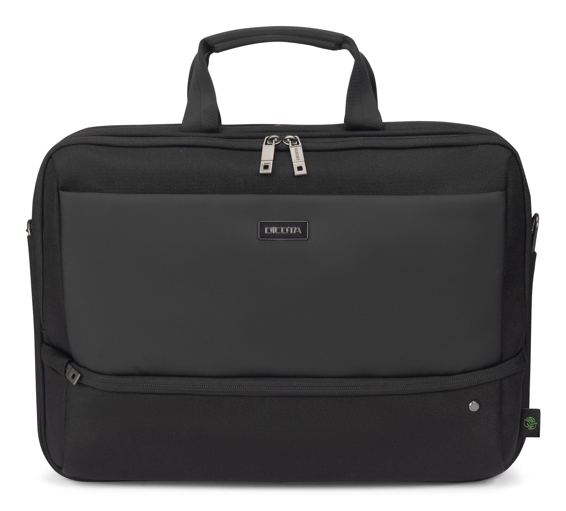 DICOTA Top Traveller FIVE Notebook-Tasche bis 14" – Verschliessbar, Trolley-Band – Schwarz
