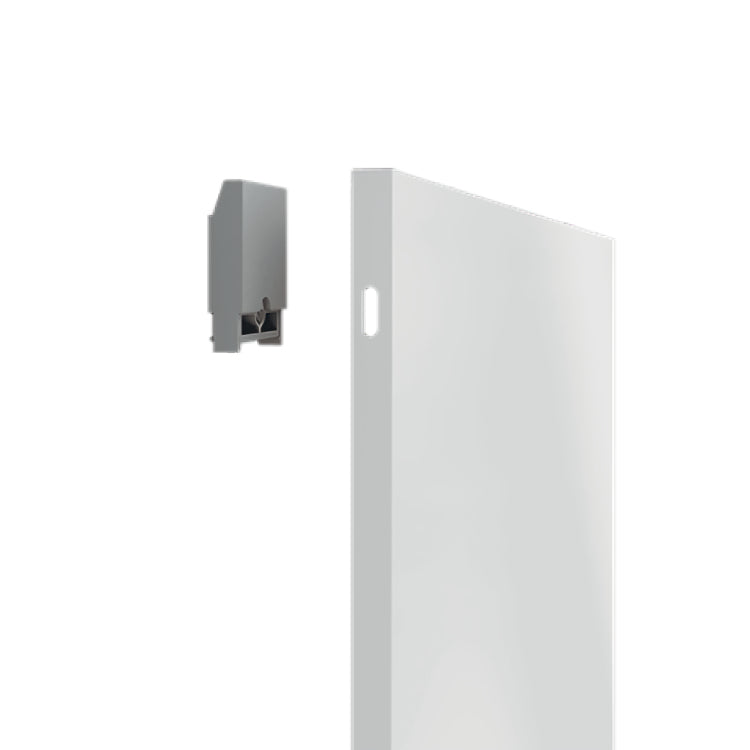 Franken Whiteboard – 90 × 60 cm, lackierter Stahl, magnetisch, Wandmontage, inkl. Befestigungsmaterial