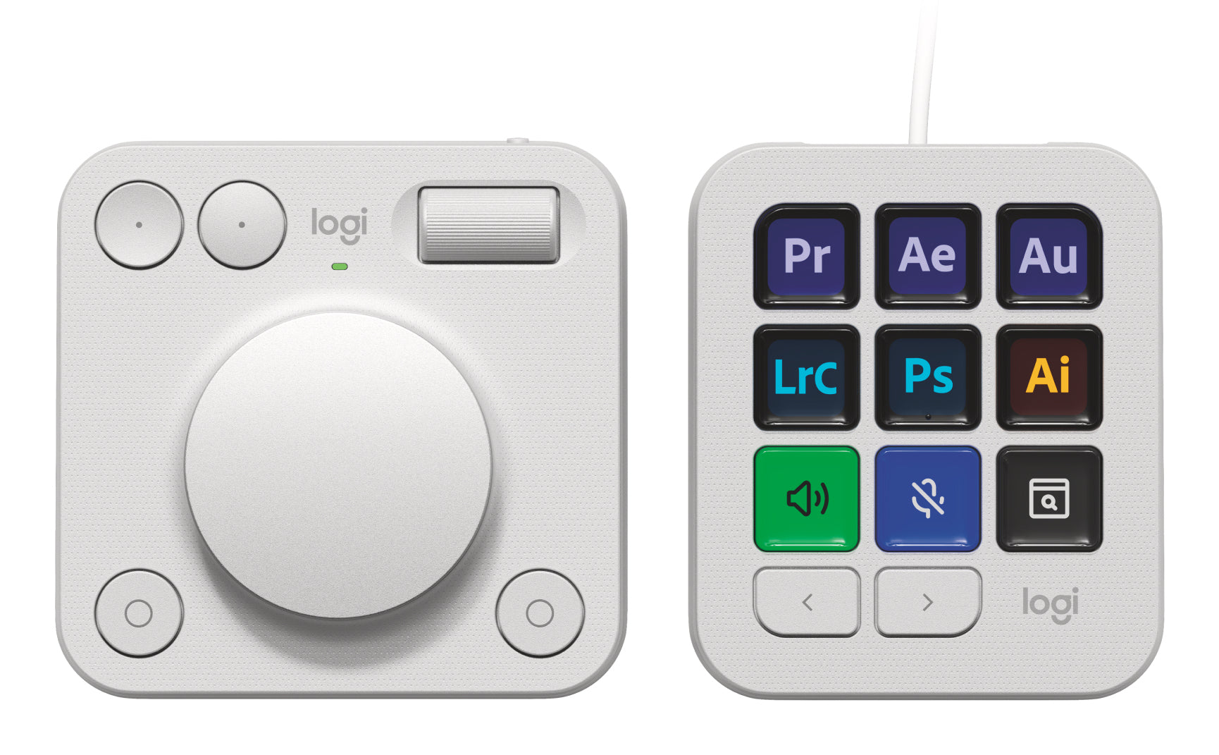 Logitech MX Creative Console – Tastatur, Grau
