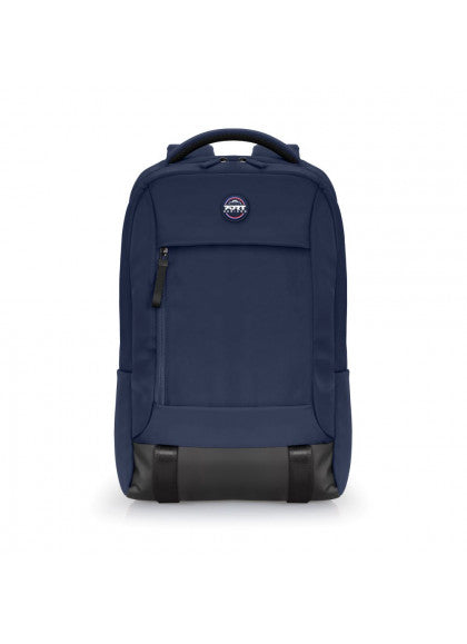 Port Designs Torino II Notebook-Rucksack bis 16" – Trolley-Gurt, Tablet-Fach – Blau