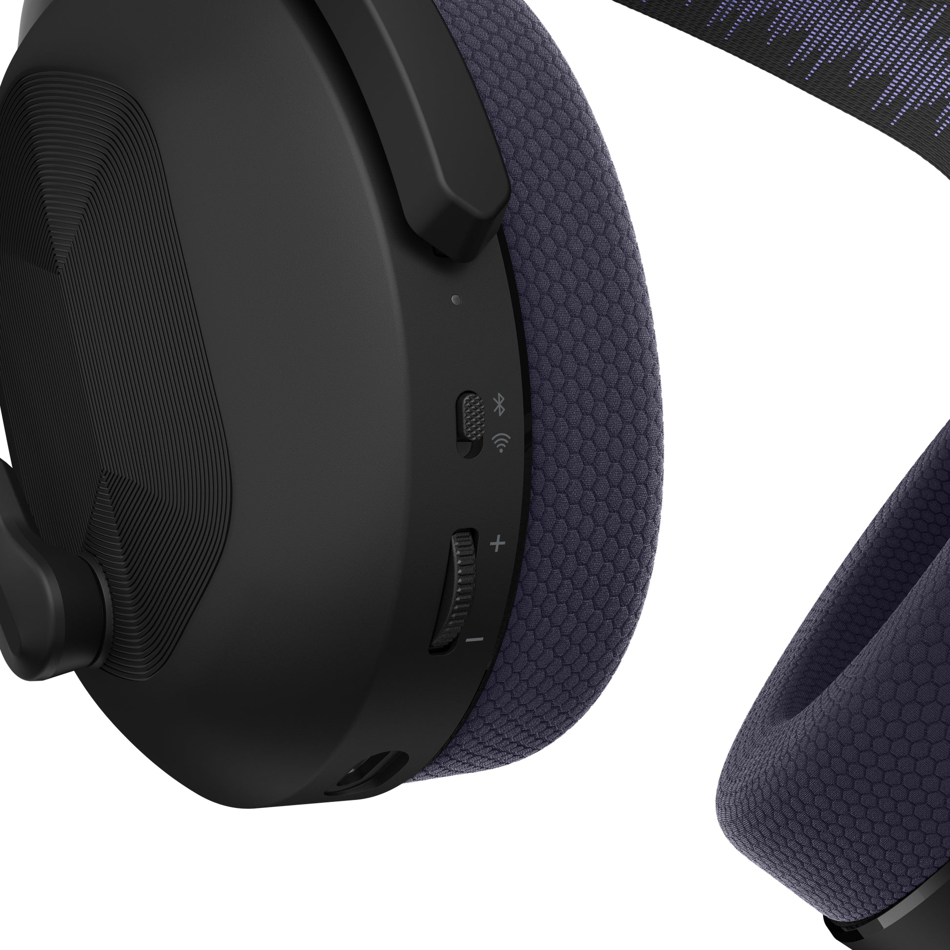 Lenovo Legion H410 Gaming-Headset – Over-Ear, Stereo, BT, mit USB-A-Dongle, Schwarz/Violett, BT 5.2