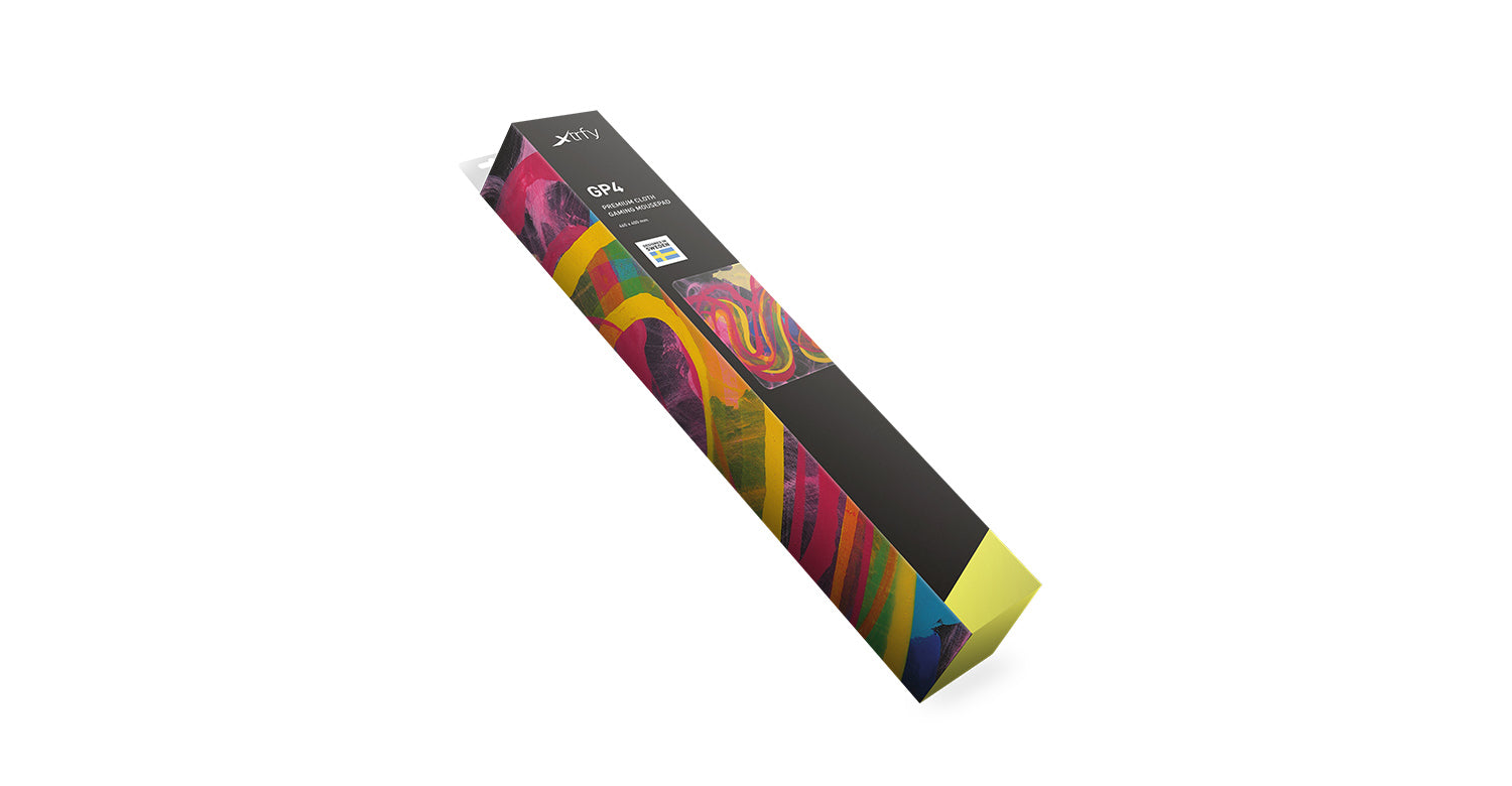 CHERRY XTRFY GP4 – Gaming-Mauspad – 460 × 400 mm, Stoff, Mehrfarbig
