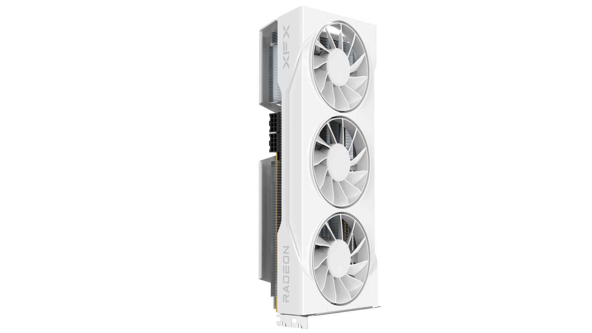 XFX RX 9070 SWIFT OC – PCIe Grafikkarte – 16 GB GDDR6, 256 Bit, 3×DP, 1×HDMI, PCIe 5.0, 2×8‑Pin, Weiss