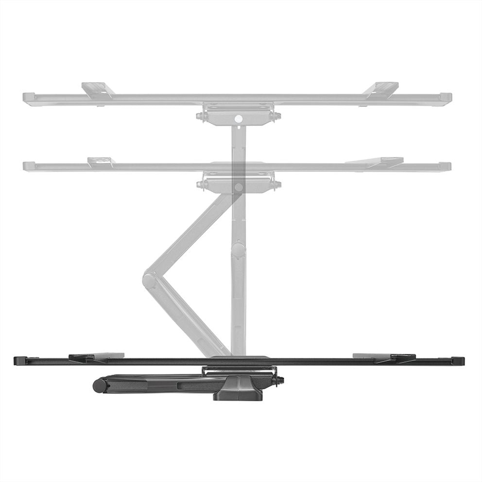 VALUE Wandhalterung – Vollbeweglich – 37–70" – VESA 200×200–600×400 – bis 35 kg, Schwarz