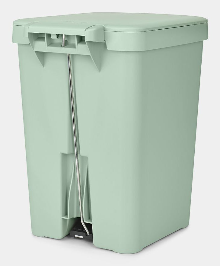 Brabantia Treteimer StepUp – 25 l – Recycling-Kunststoff, rechteckig – grün