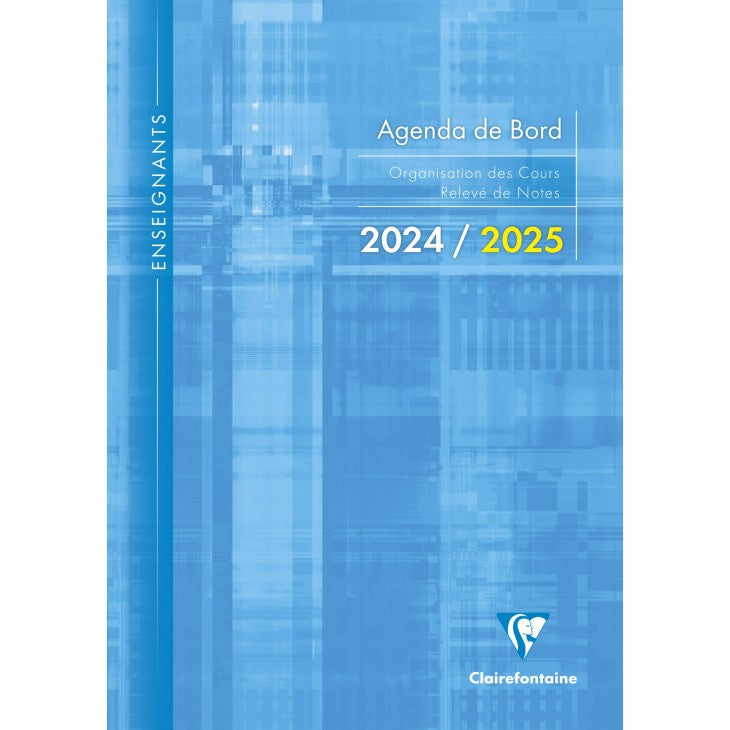 Clairefontaine 3099C – Lehrpersonen-Tagebuch 2026/27, A4, Softcover, mehrfarbig