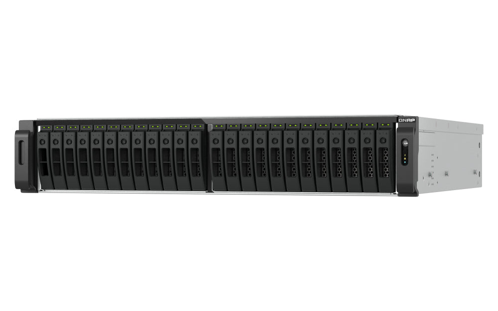 QNAP TS-H3077AFU-R5-32G Speichergerät – 32 GB, 2U 30×2,5", UDIMM DDR5 Non-ECC, RPS