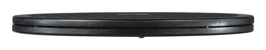 Hama Drehteller Ø 40 cm – 360° drehbar, Tragkraft 100 kg – schwarz – Universal-Drehteller XL