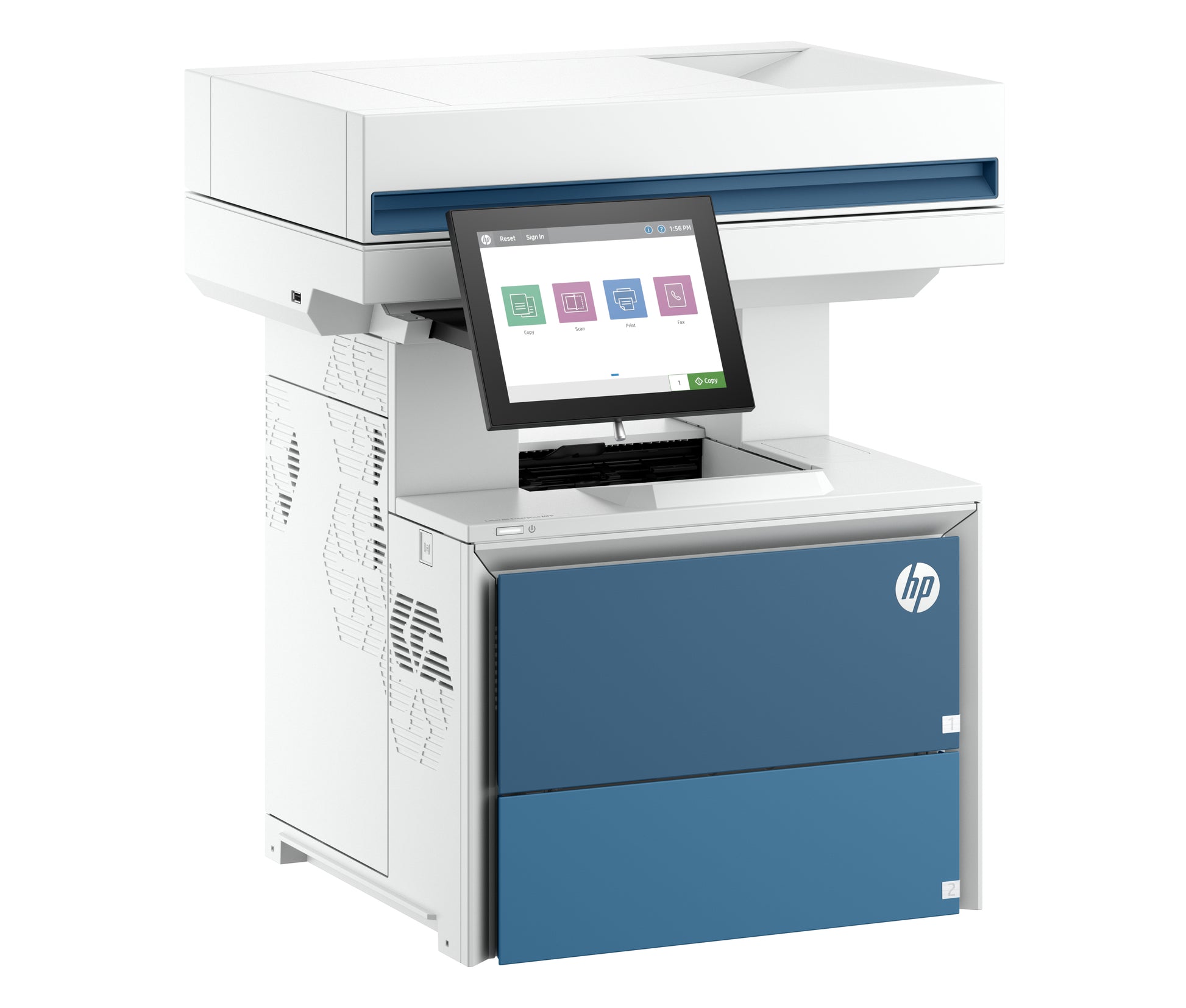HP LaserJet Enterprise MFP 6600n – Schwarz-Weiss, A4, Duplex, LAN, USB, 55 S./Min., AirPrint, Mopria