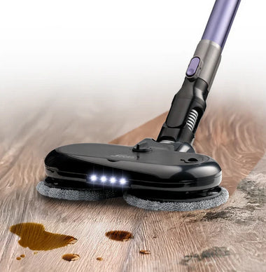 Solis Wischbezug – Mikrofaser – Grau – für Solis Flexi Vac Cleaner 350 – 2 Stk.