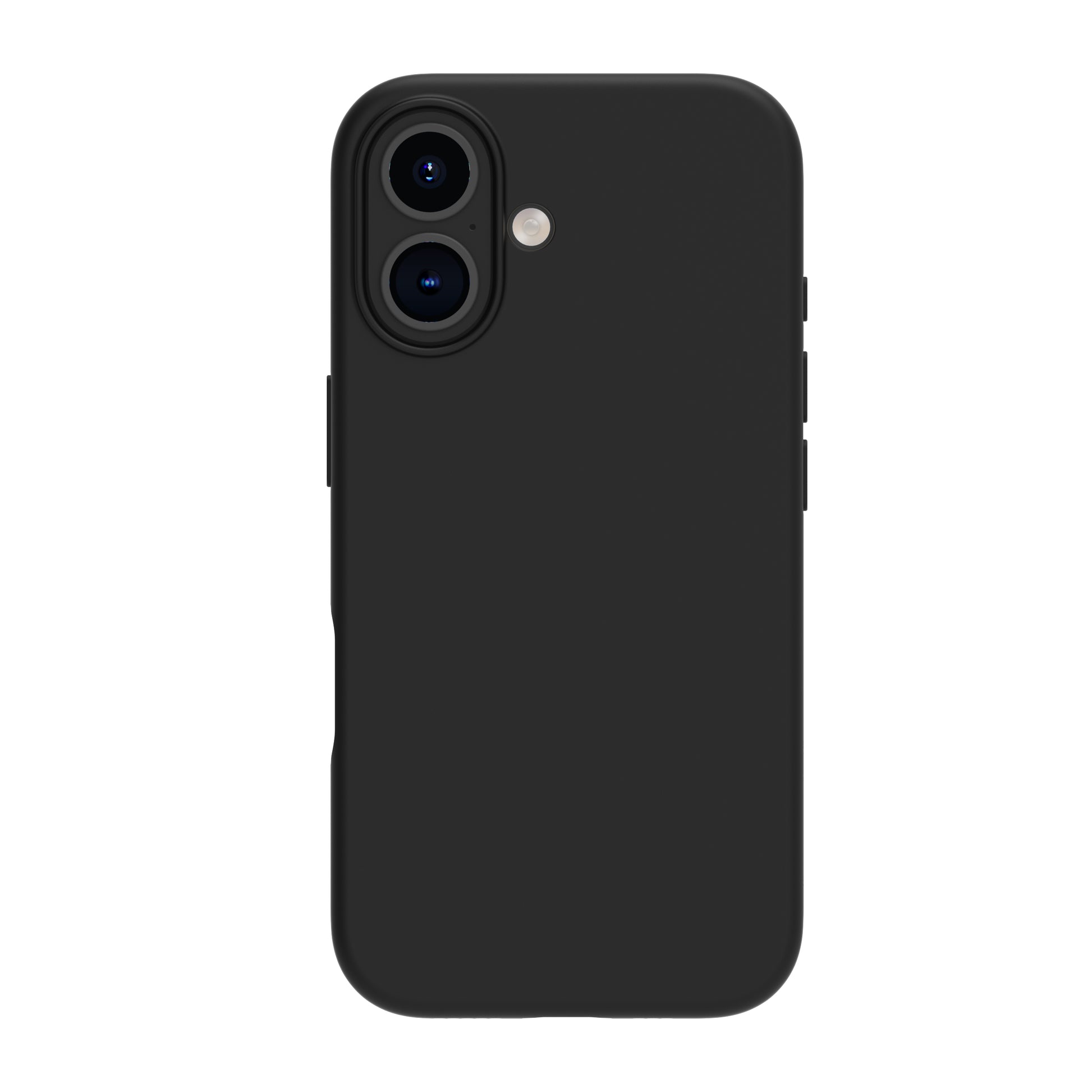 dbramante1928 Backcover – für Apple iPhone 16, Kunststoff+Silikon, Night Black