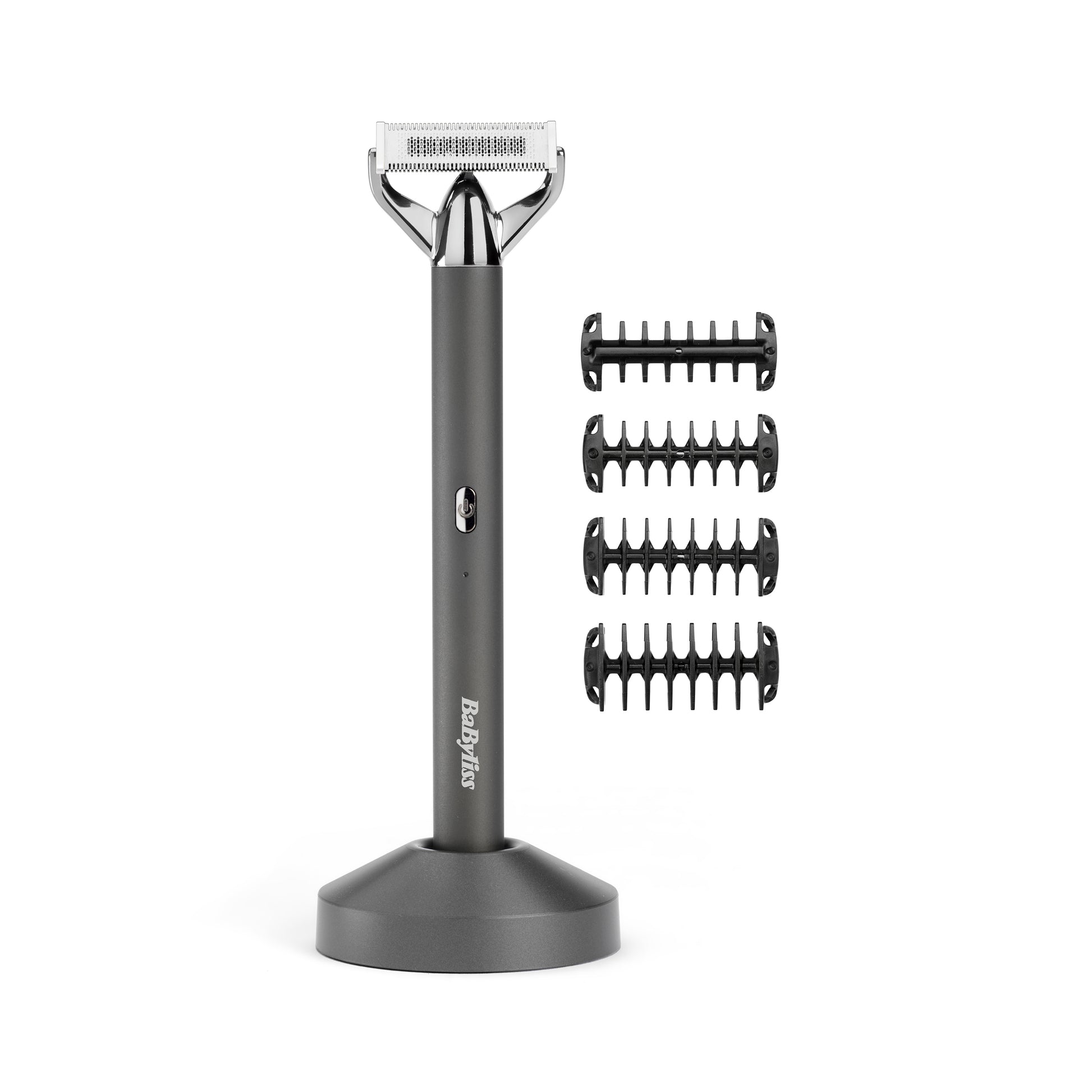 BaByliss Bartschneider OT996E – Nass & Trocken, Schnitt 0,2–5 mm, 3,9 cm Schnittbreite – Silber, Edelstahl