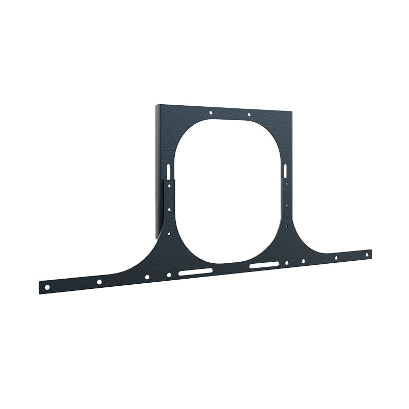 Hagor Adapter – 55"–86", VESA 200×200–800×800, Schwarz, für Logitech Rally Bar und Rally Bar Mini