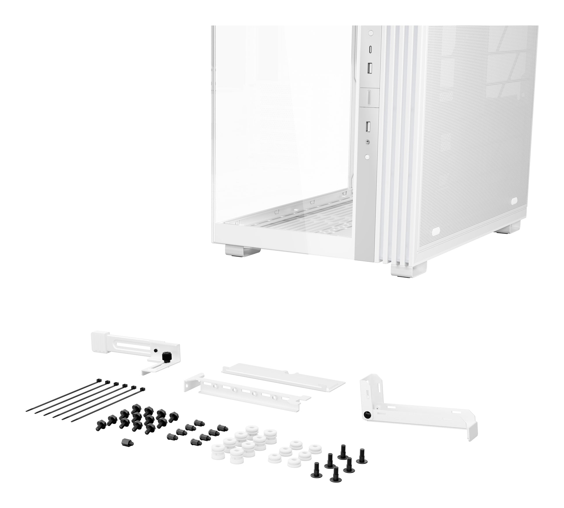 be quiet! be quiet LIGHT BASE 600 LX – Midi-Tower PC-Gehäuse – ATX/mATX/Mini-ITX, Weiss, 455×305×450 mm