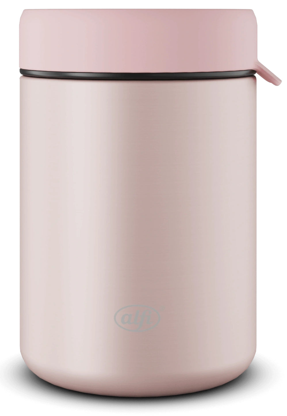 Alfi Thermo-Foodbehälter – 350 ml, 8,8 × 8,8 × 13,3 cm, Edelstahl, mit Schwenkverschluss, auslaufsicher