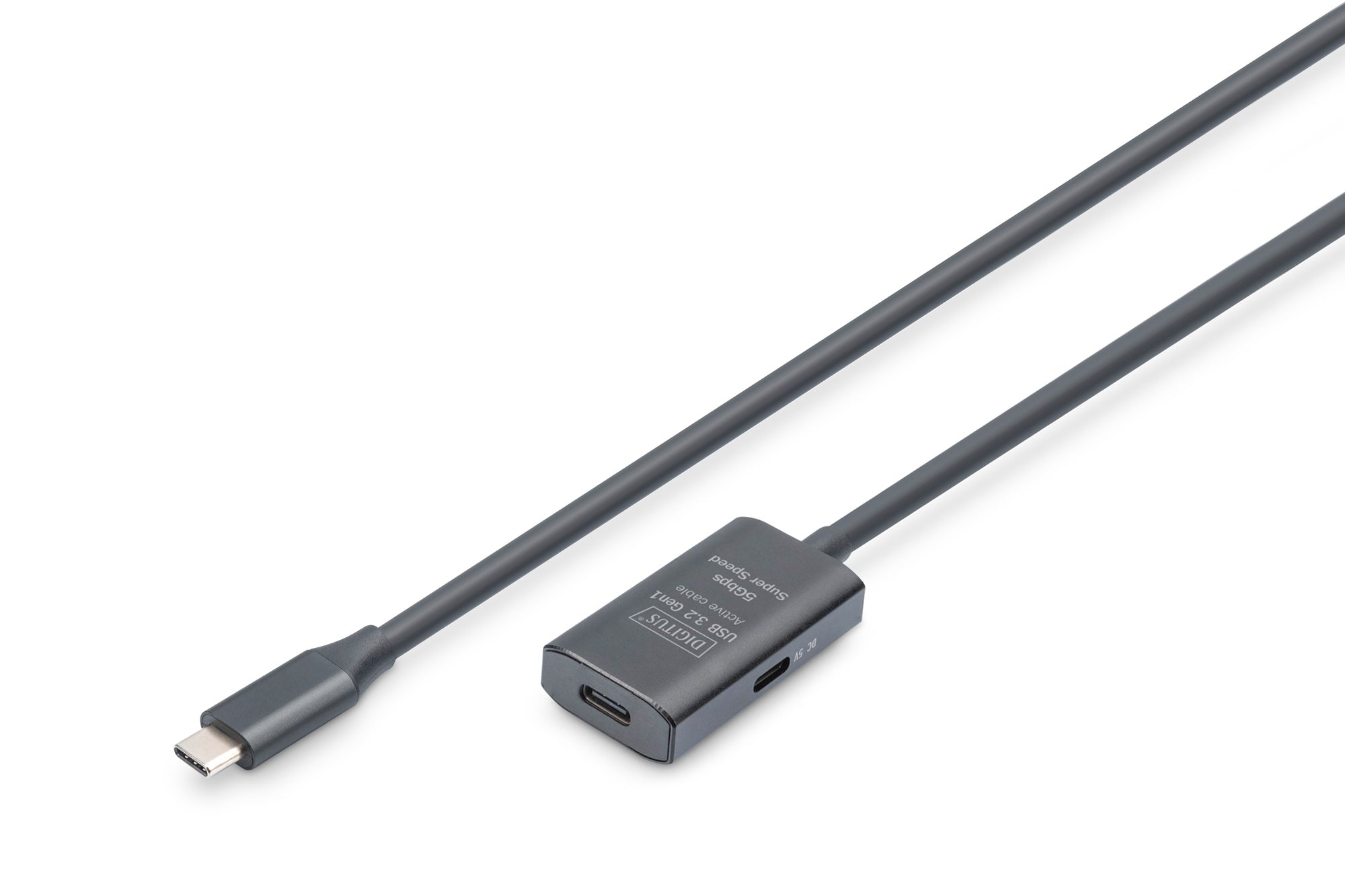 Digitus USB-Kabel, USB-C zu USB-C, 5 m, USB 3