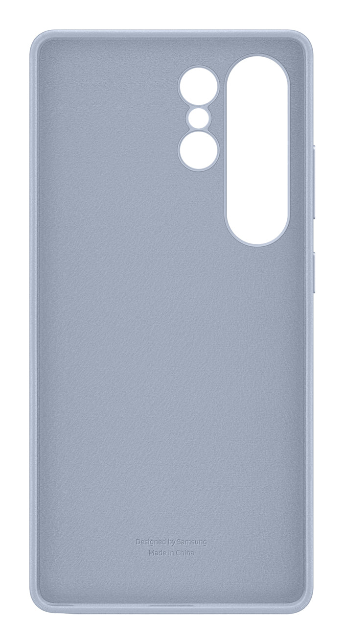 Samsung Backcover – für Samsung Galaxy S25 Ultra – hellblau – Kunstleder