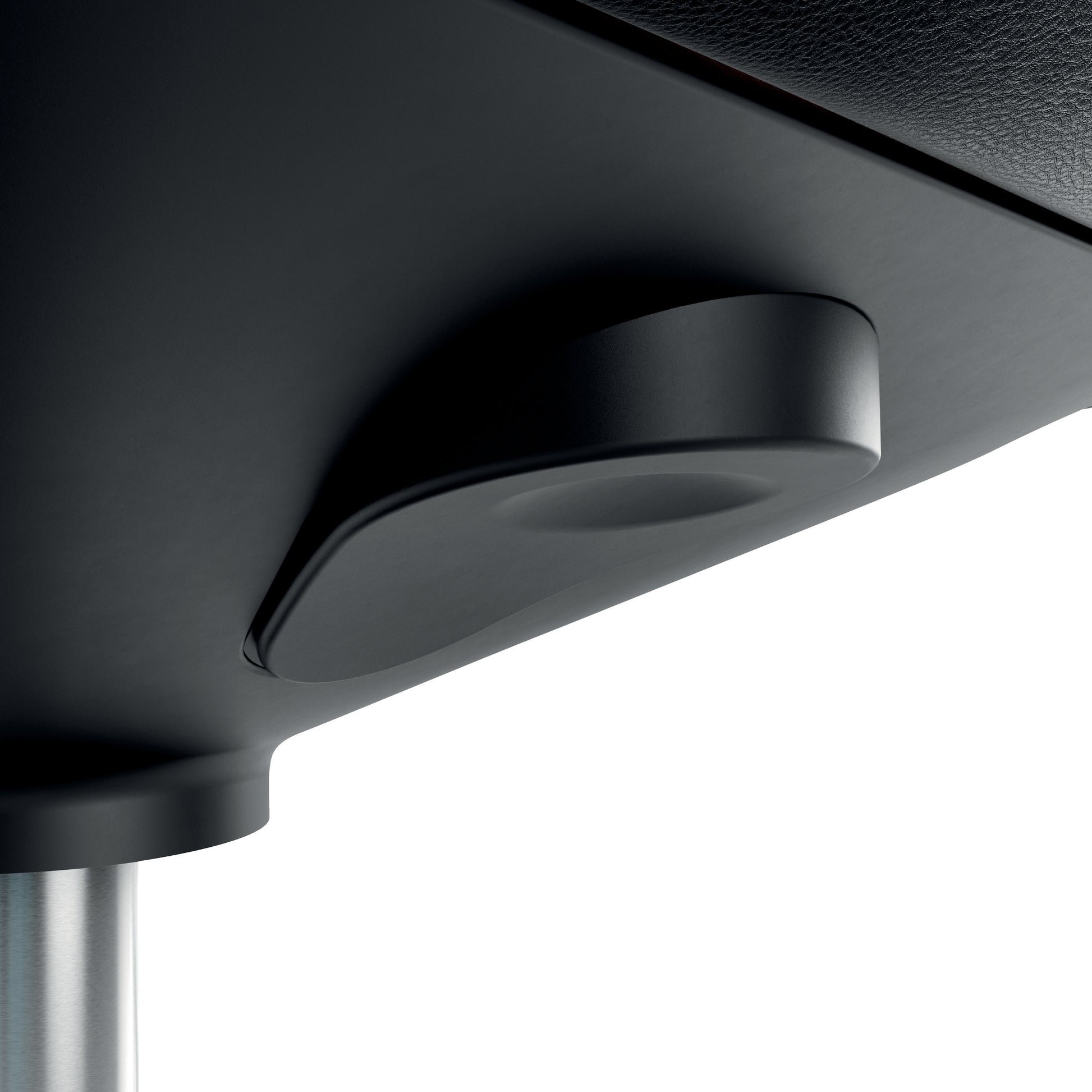 Leitz Hocker – 47 cm, 110 kg, schwarz
