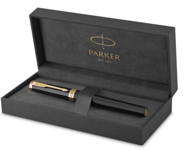 Parker Ingenuity Black G.T. – Feder F – schwarz, blau – Patronen