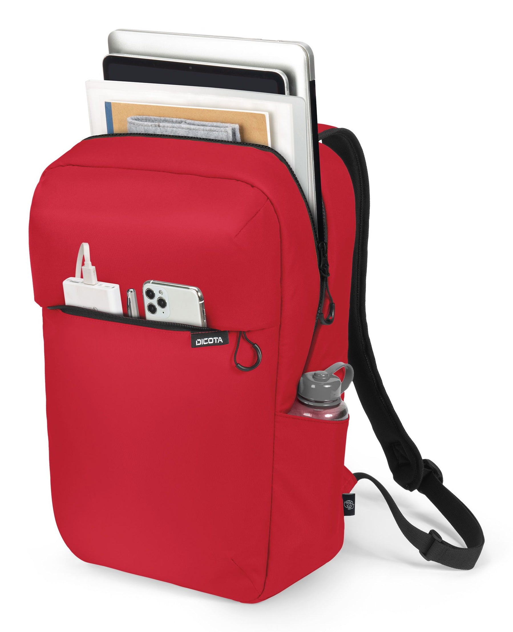 DICOTA Commuter – Notebook-Rucksack – für 13–16"-Notebook, Rot