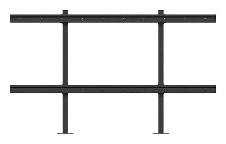 Hagor LED-SBW AVOCOR AVX1320 – Monitorhalterung, bis 135", höhenverstellbar, Kabelmanagement, schwarz