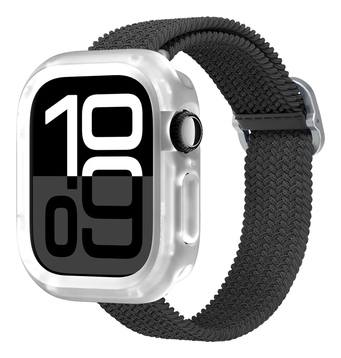RhinoShield CrashGuard NX Hülle für Apple Watch Series 10 42 mm – Transparent, TPE