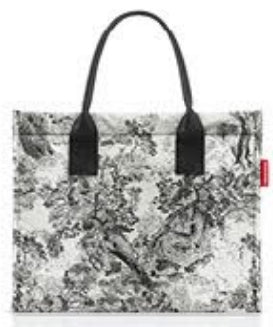Reisenthel Stofftasche, Polyester, Hellgrau, 420×350×170 mm