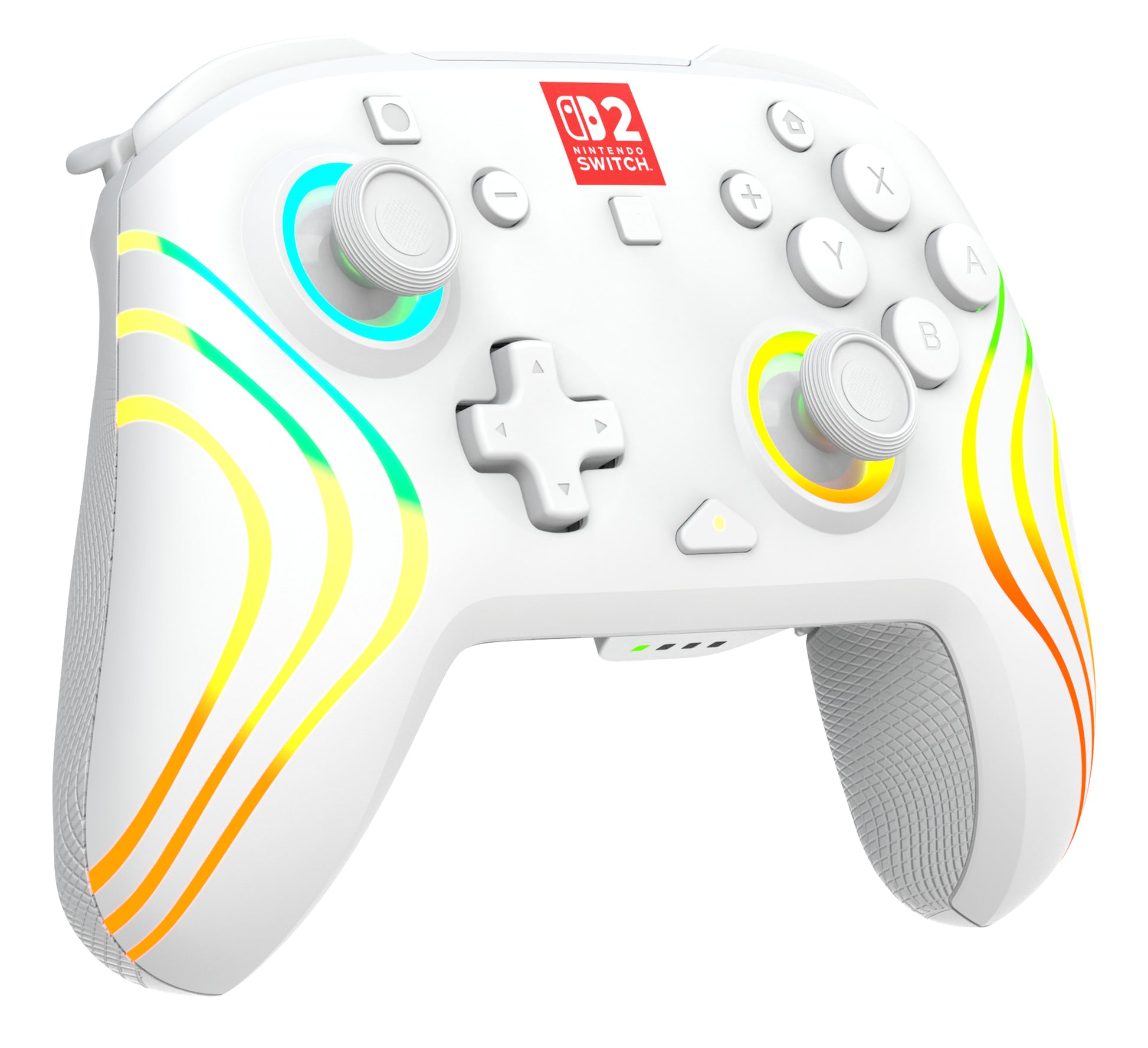 Turtle Beach Afterglow Wave – Gamepad – USB + Bluetooth, RGB, für Nintendo Switch, Weiss