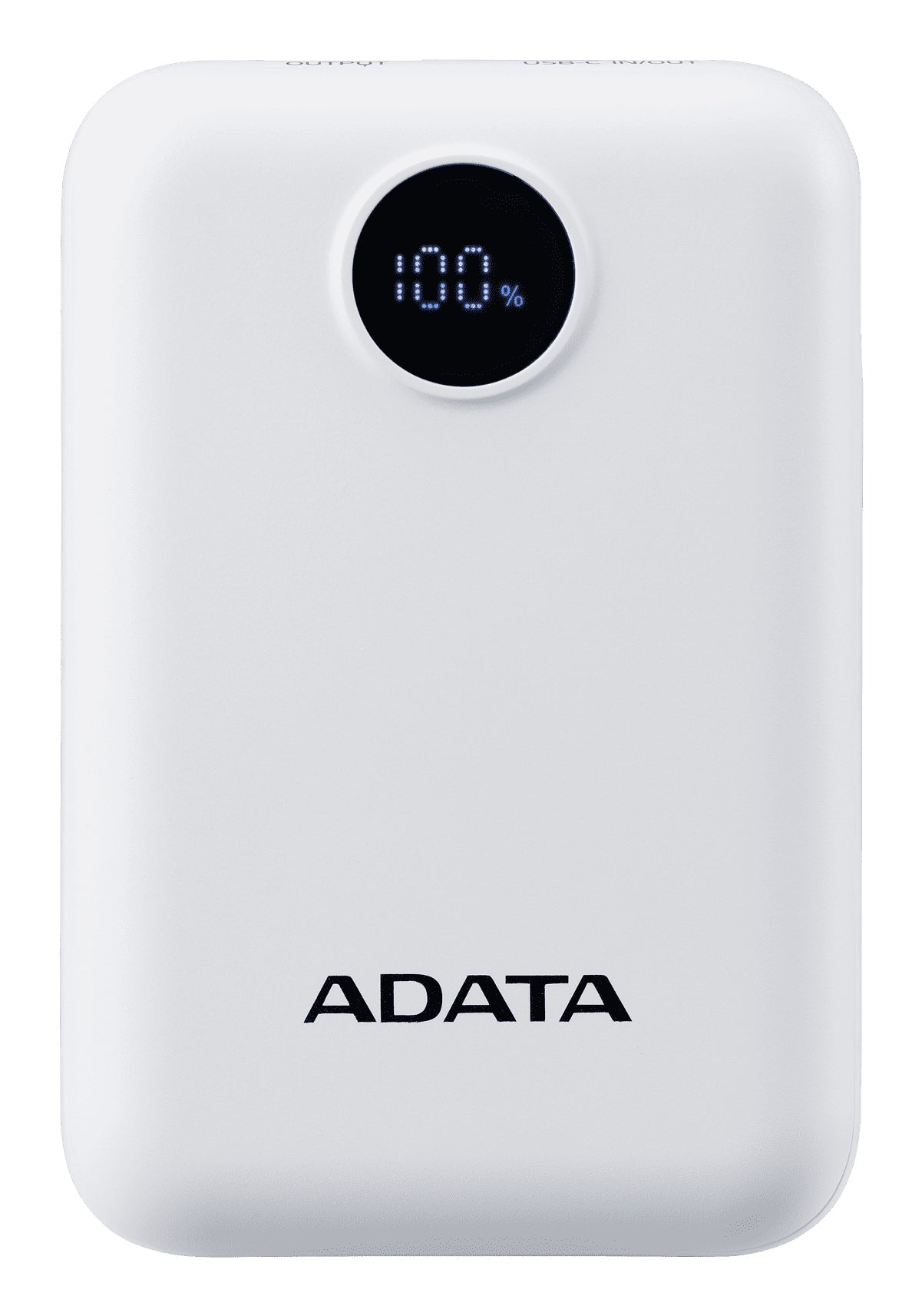 ADATA Powerbank – 10'000 mAh, Weiss
