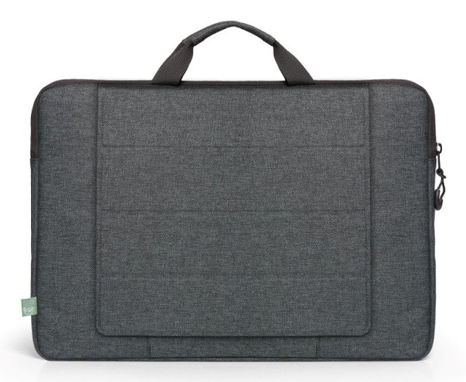 Port Designs Belize Ergoview Notebook-Tasche 16" – mit Fronttasche, aus r-PET – Grau