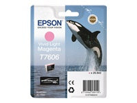 Epson Tintenpatrone T640640, Hellmagenta, 25,9 ml
