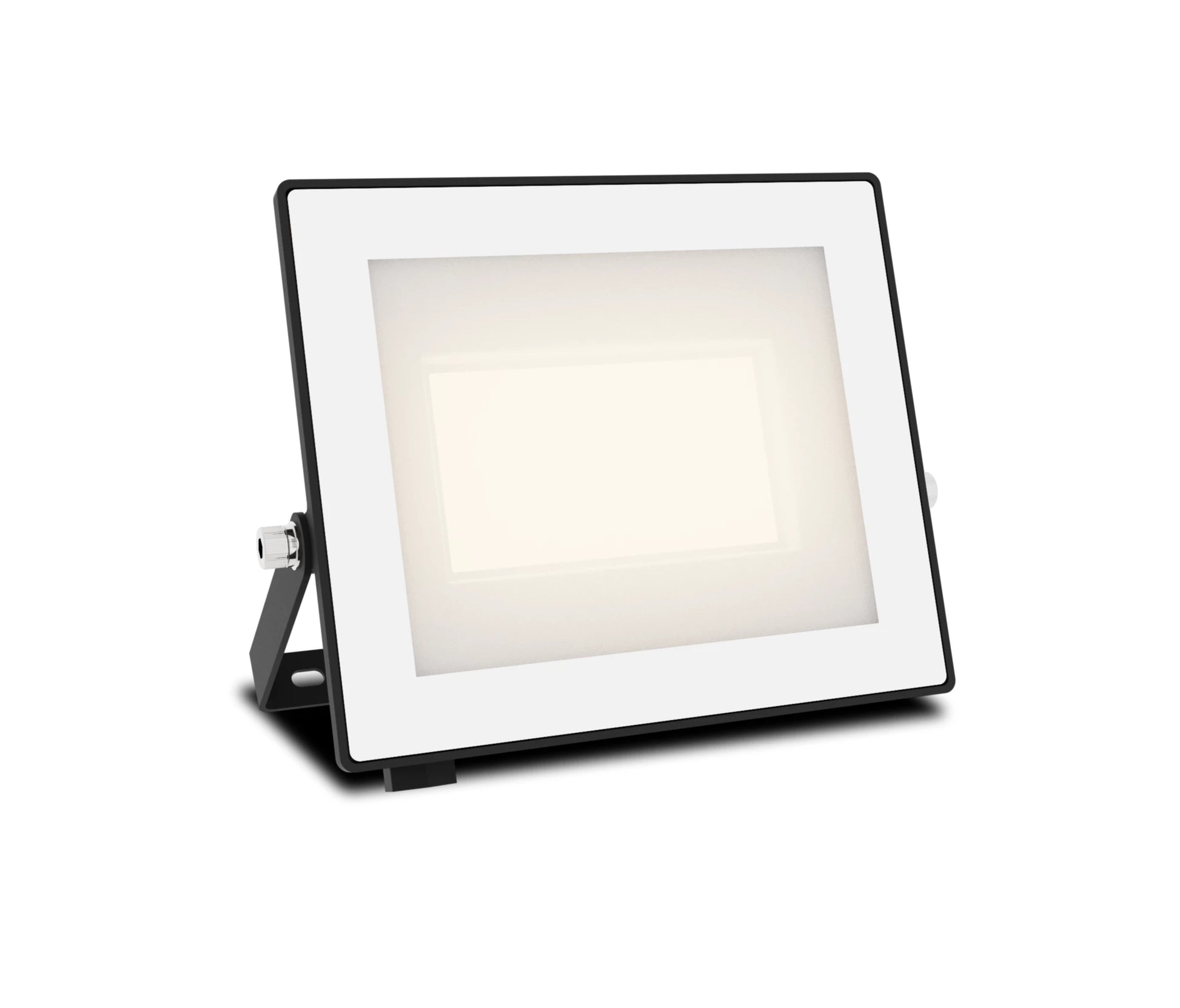 Philips by Signify Philips Aussenwandleuchte – 30 W – Warmweiss, 3000 K – IP65 – Netzbetrieb – schwenkbar – Schwarz – Aluminium