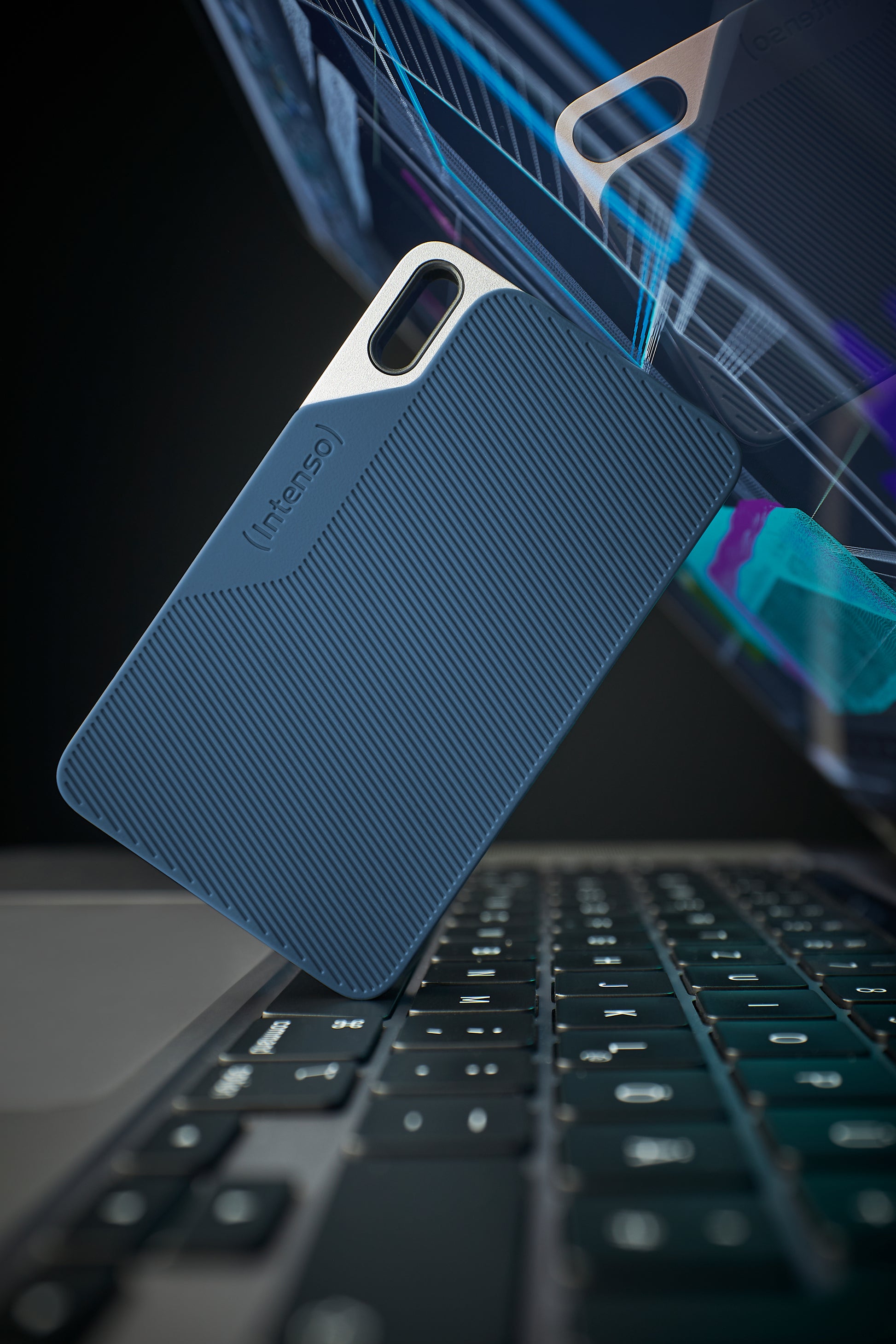 Intenso TX100 – 2 TB externe SSD, USB 3.2 Gen 1, 500 MB/s