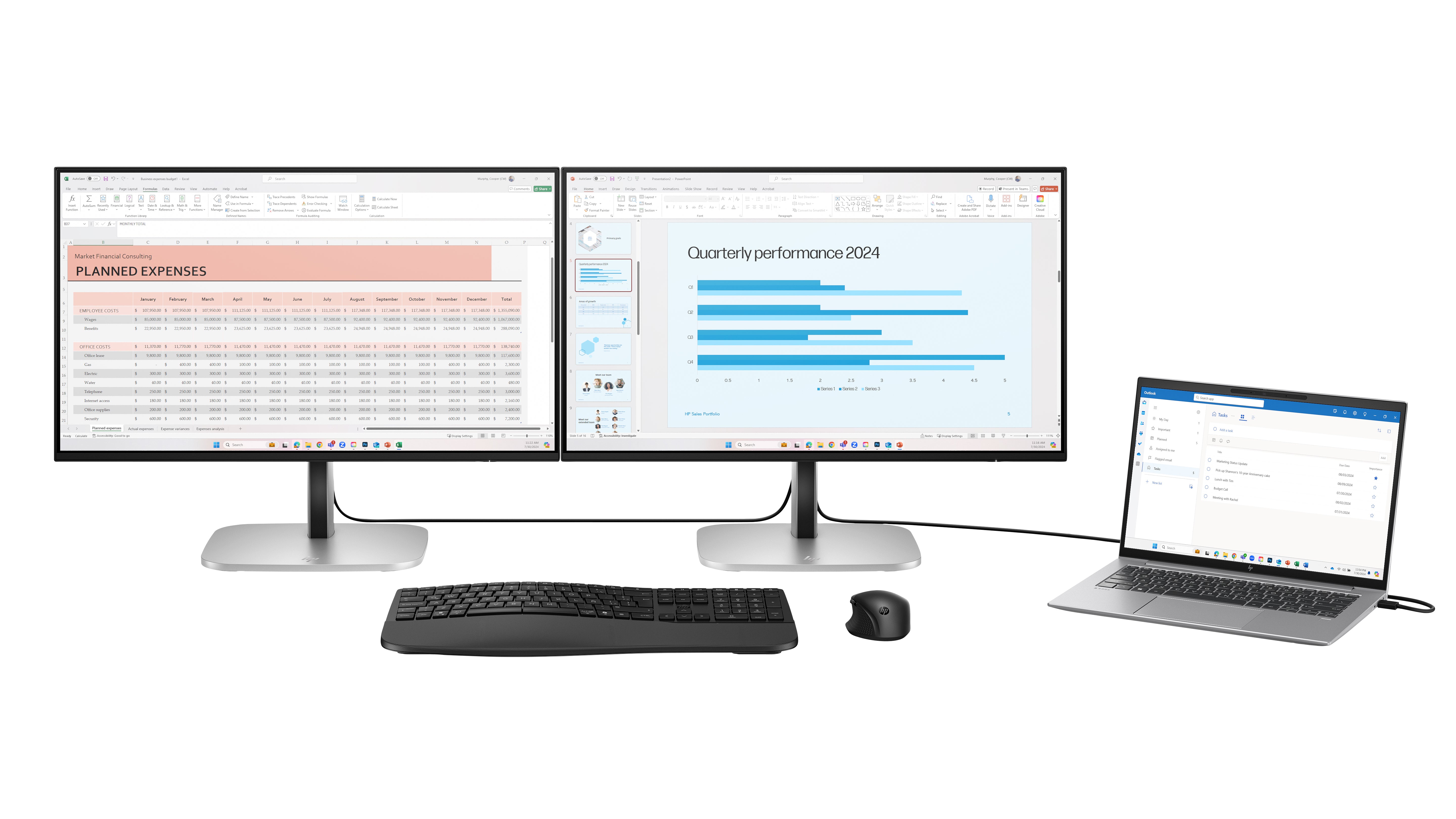 HP Series 5 Pro 524pu – Monitor, 23,8" 1920 × 1080 (Full HD), USB-C