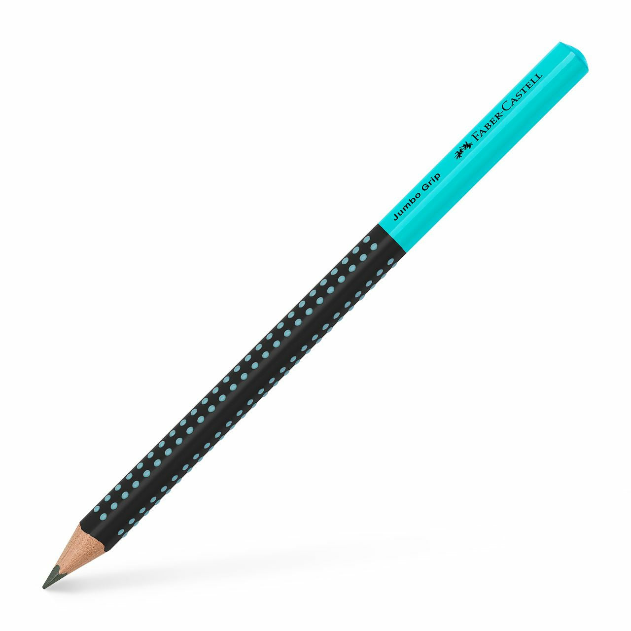 Faber-Castell Grip Jumbo Zweifarbiger Bleistift, Dreikant B Mine Ø 3,25 mm