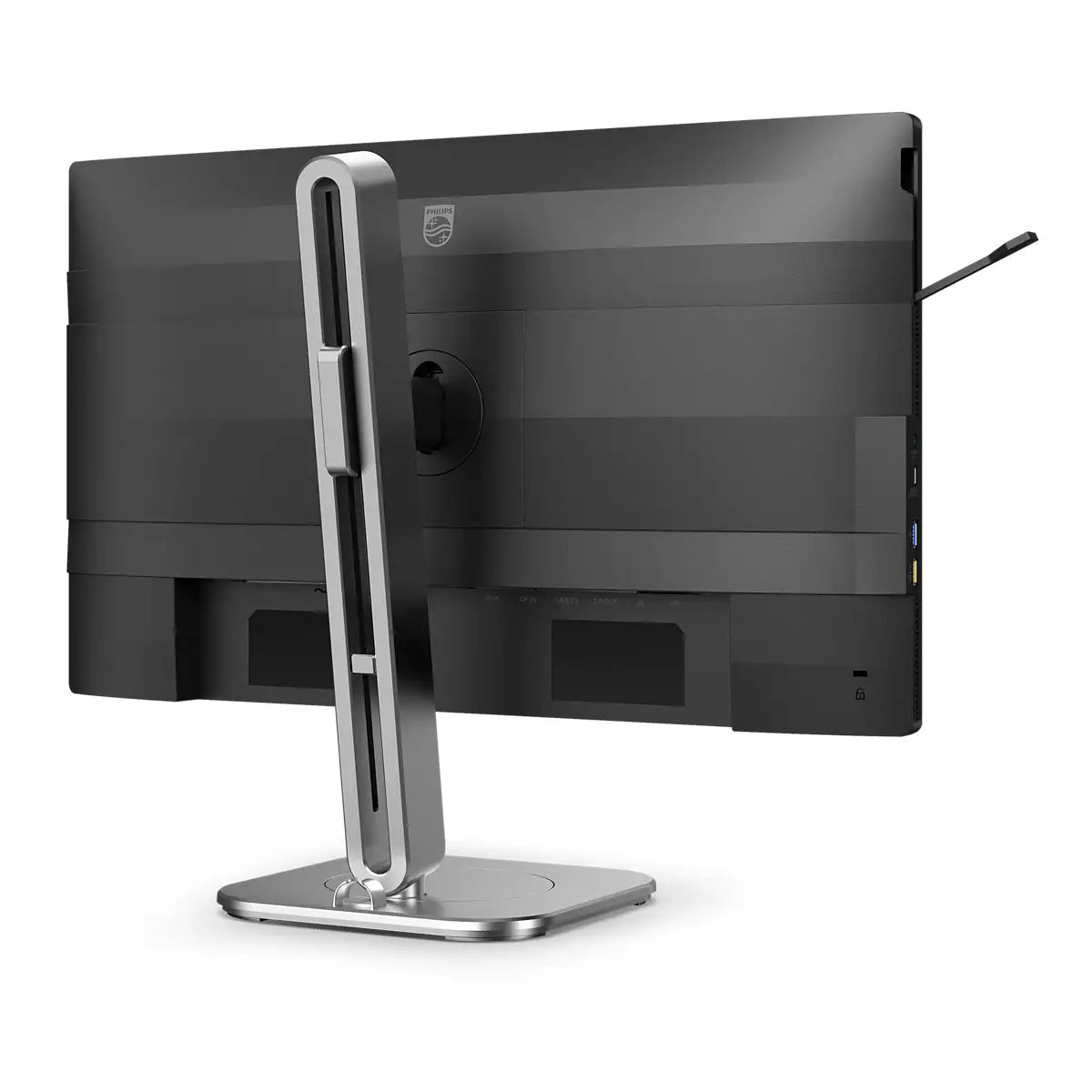Philips 24B2U4301/00 – Monitor, 23,8", 300 cd/m², höhenverstellbar, USB-Hub, Lautsprecher, Daisy Chain, Grau