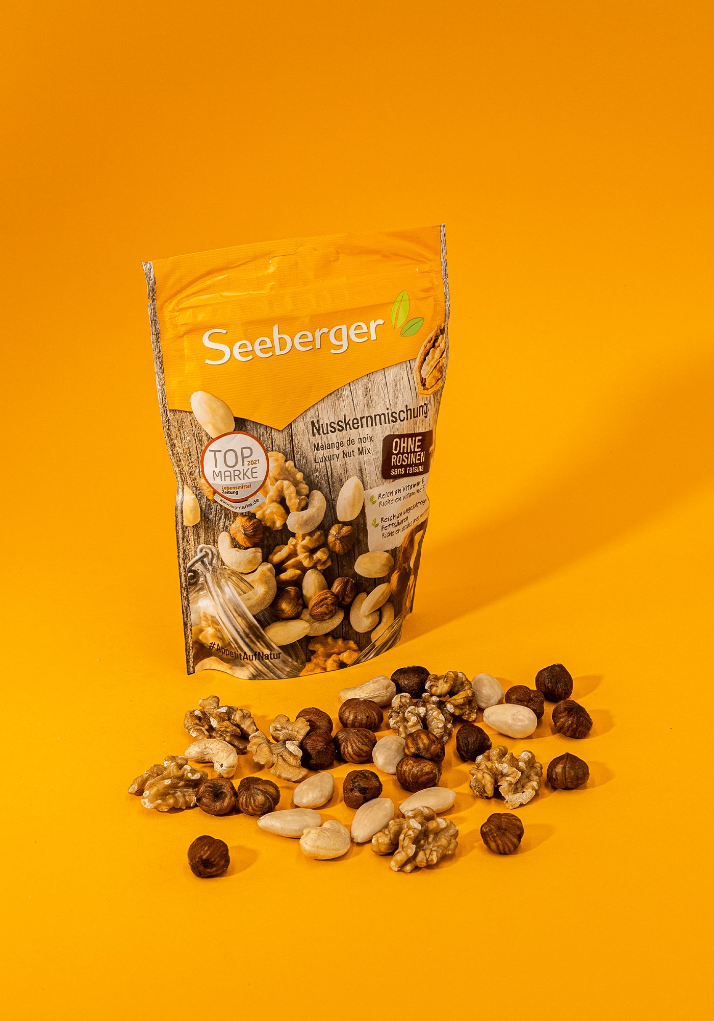 Seeberger Nusskernmischung, vegan, glutenfrei – 150 g