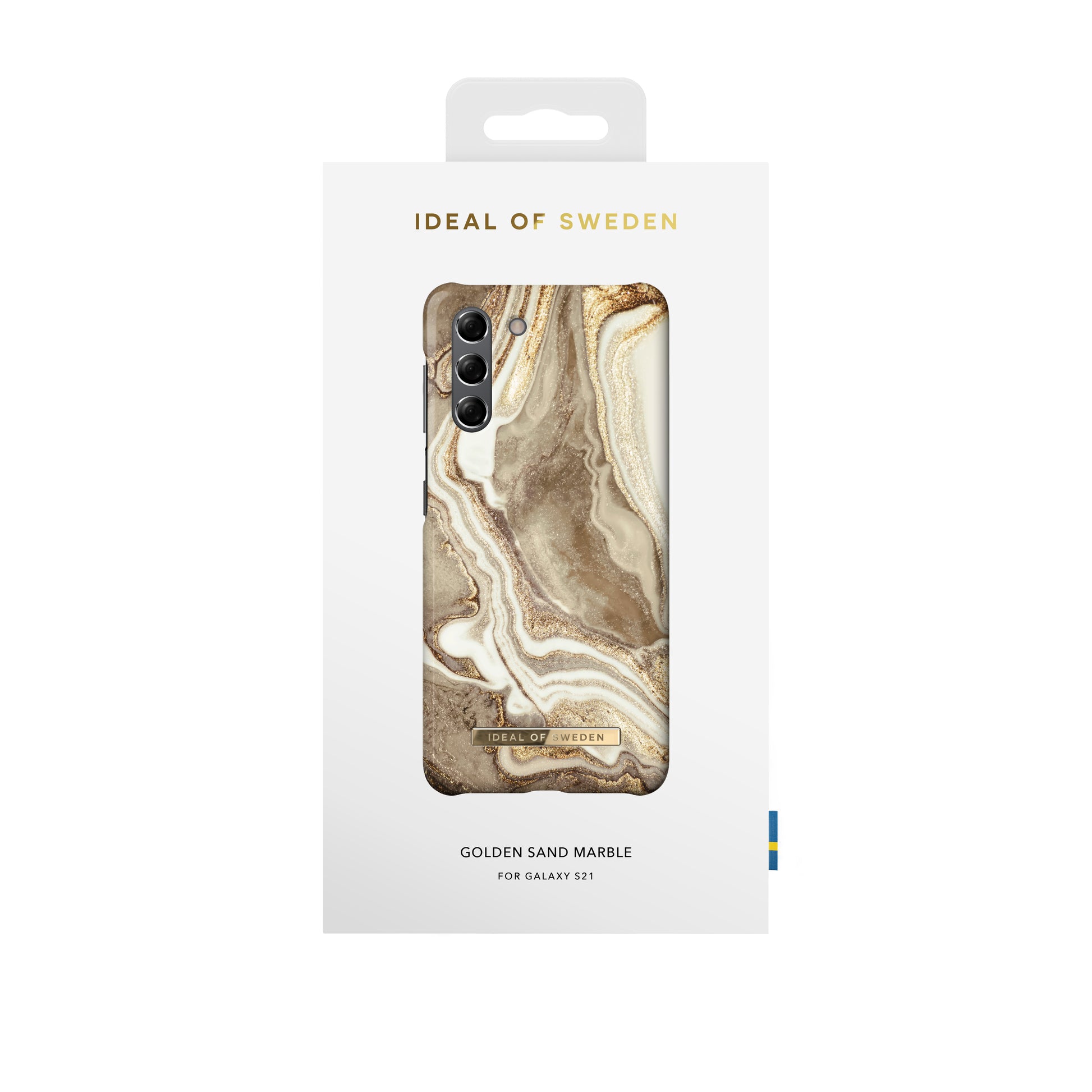 Ideal of Sweden – Backcover – für Samsung Galaxy S21 – Golden Sand Marble