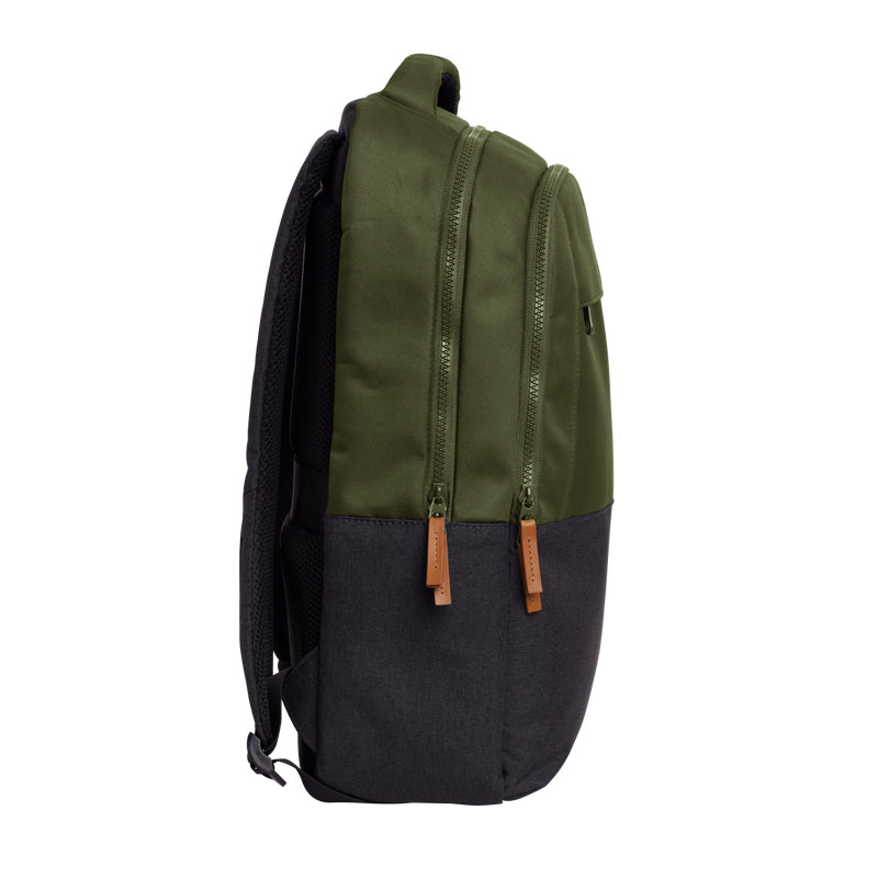 Trust Lisboa Notebook-Rucksack – für Notebooks bis 16", 23 l, recyceltes PET (rPET), grün