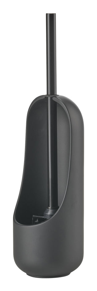 Zone Denmark WC-Bürstenset – Keramik, Stahl, Schwarz, H 41 cm, Ø 11,8 cm