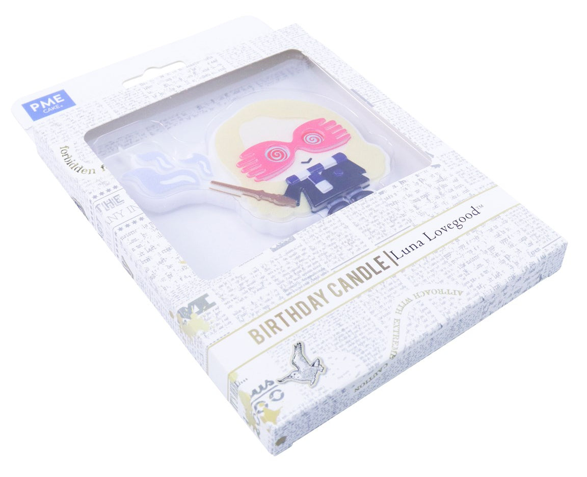 PME Geburtstagskerze Harry Potter Luna Lovegood – mehrfarbig – 9,5 × 8 cm – 1 Stk