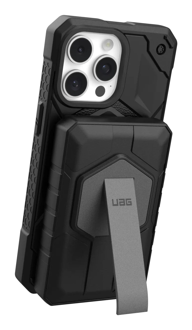 Urban Armor Gear UAG – Powerbank 10000 mAh, PD 20 W, 1× USB-C, 1× USB-A, kabelloses Laden, für Smartphones, schwarz